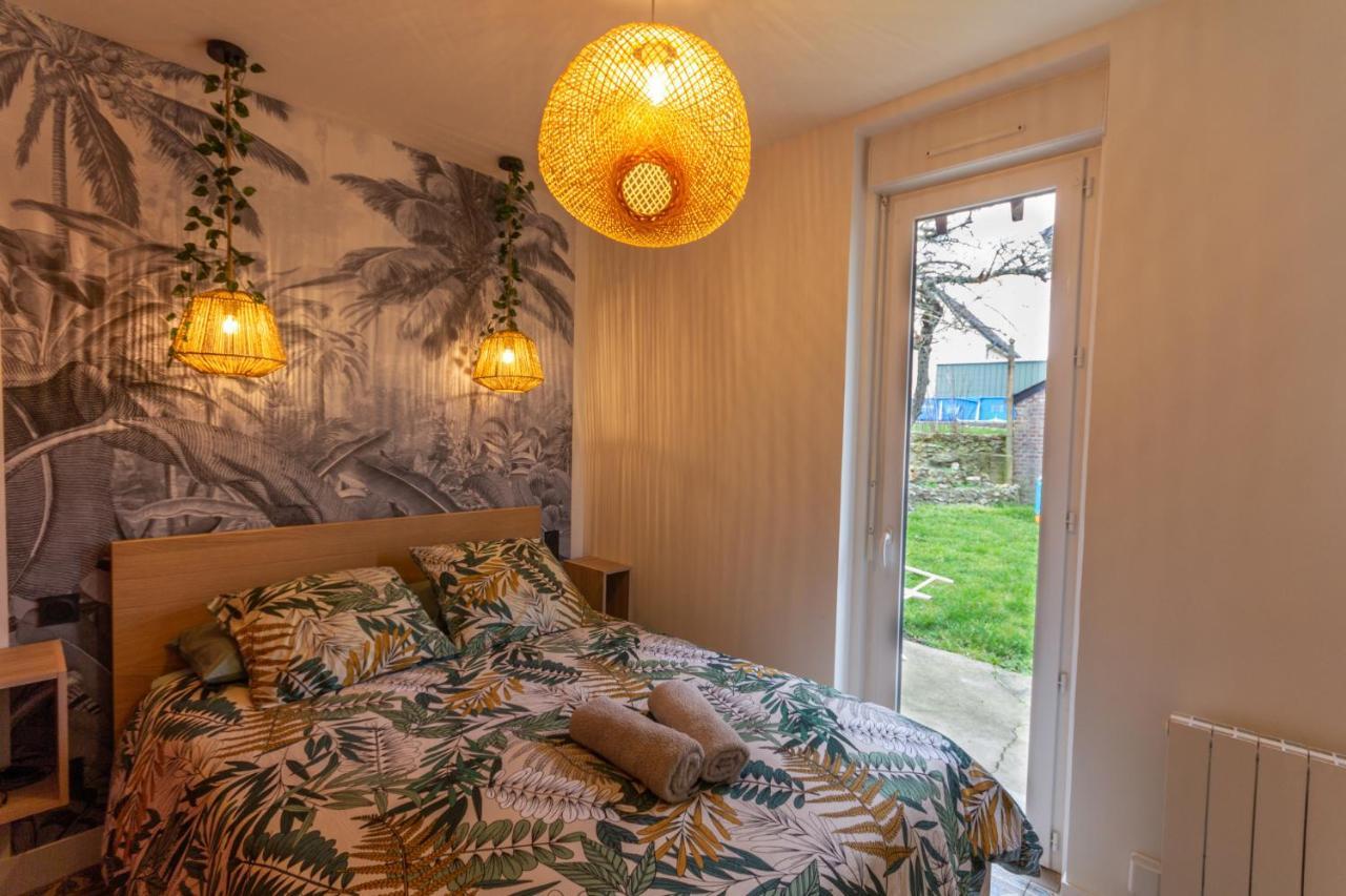 Suite Jungle - Jardin, Netflix Et Parking - Le Manoir Aux Pommes Orbec Exterior foto